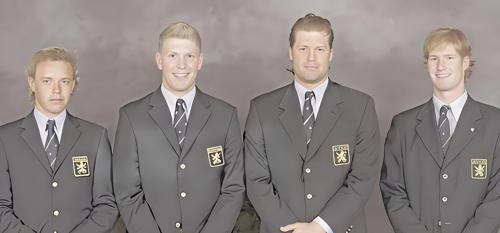 Edward de Jong, Wouter de Vries, Niels Boysen, Wil Besseling